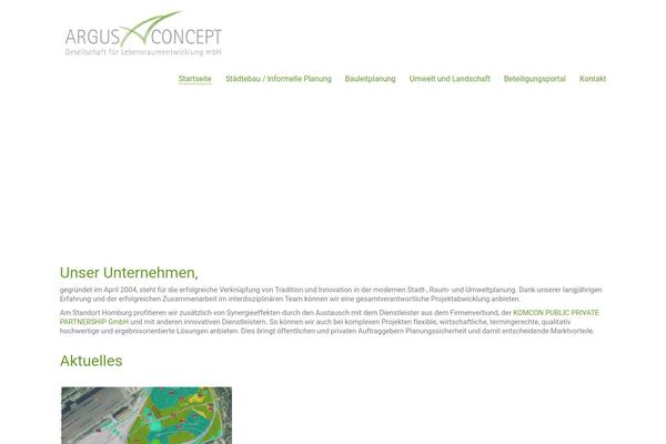 Kalium theme site design template sample