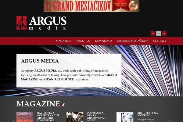 argusmedia.sk site used Argusmedia