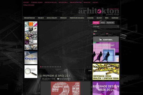 arhitekton.net site used Musicnation
