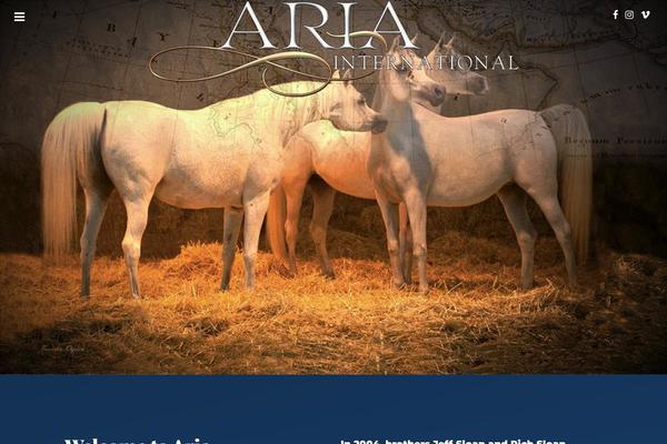ariaarabians.com site used Horse