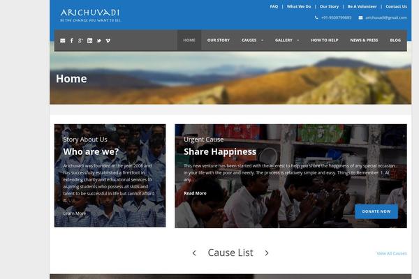 Charityhub-v1-06 theme site design template sample