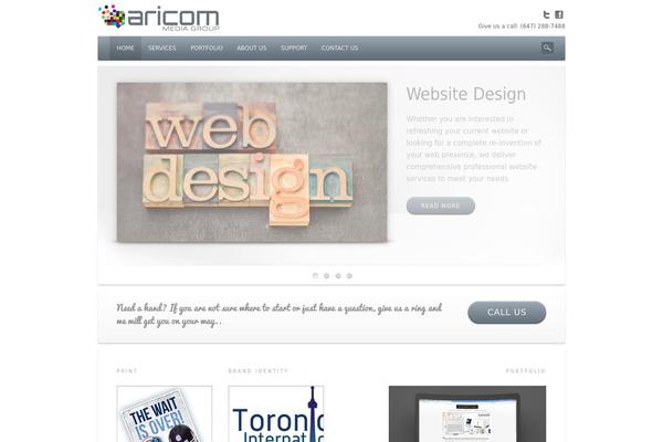 aricom.ca site used Aricom