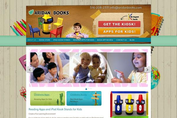 aridanbooks.com site used Child-care-creative-wordpress