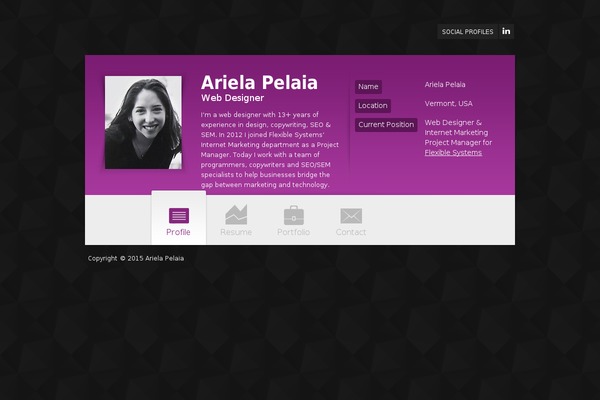 arielapelaia.com site used Zwin