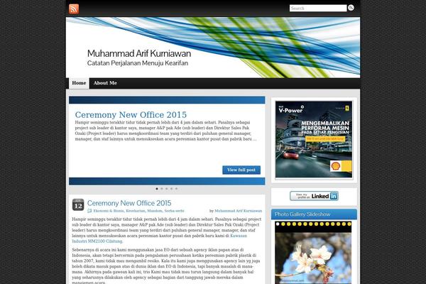 Graphene theme site design template sample