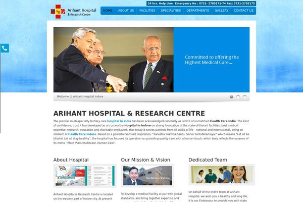arihanthospital.org site used Arihanthospital