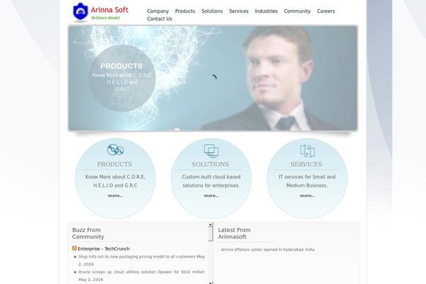 Twenty Thirteen theme site design template sample