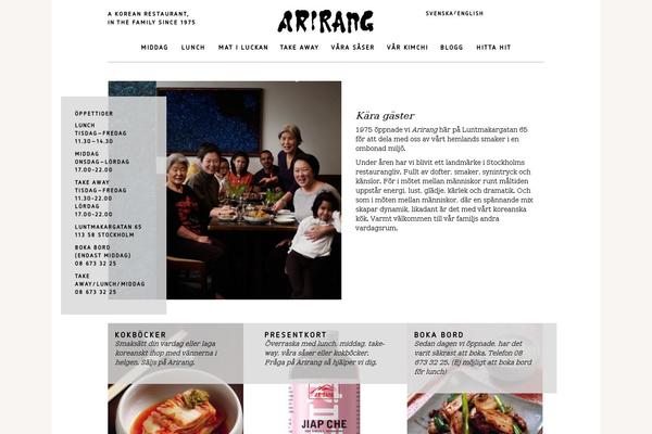 arirang.se site used Arirang