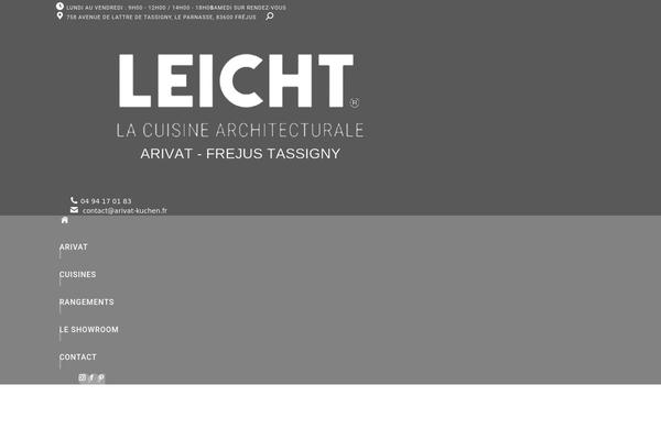 The7 theme site design template sample