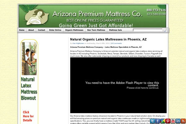 arizonamattress.com site used Socrates