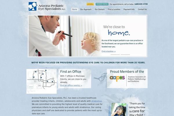 arizonapediatriceye.com site used Azpeye