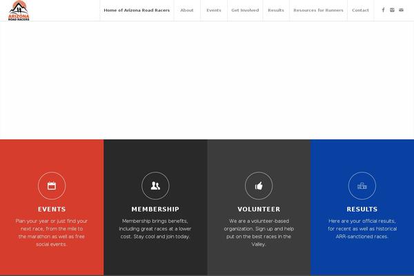 Enfold theme site design template sample
