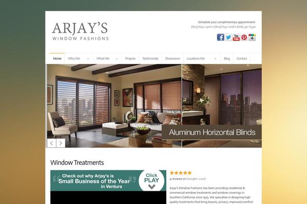 arjayswf.com site used Adeodatus-themes