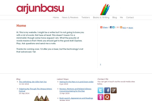 arjunbasu.com site used Arjun_v1