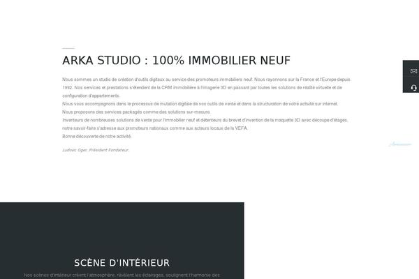 arka-studio.fr site used Arkastudio_v3