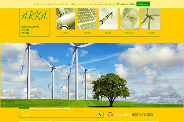 arka-wroclaw.eu site used Theme1920