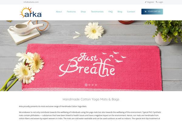 arka4u.com site used Yogashop