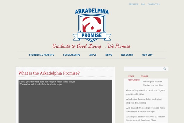 arkadelphiapromise.com site used Bronte