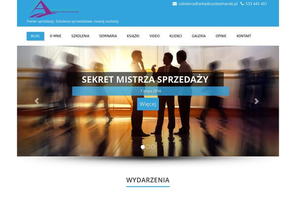 arkadiuszbednarski.pl site used Personal Portfolio