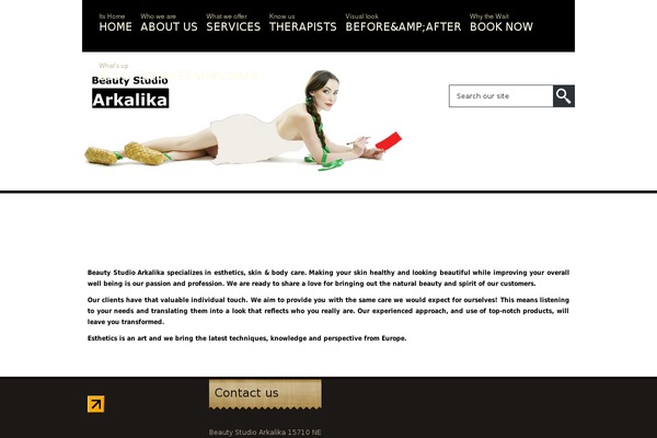 SPA Treats theme site design template sample