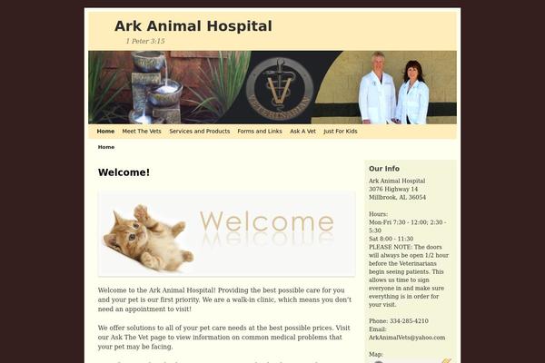 arkanimalvets.com site used Weaver II