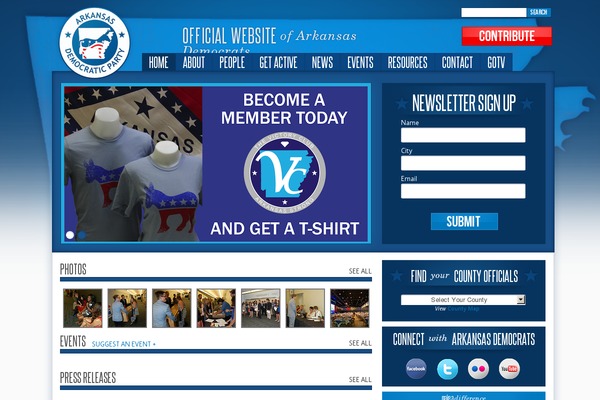 arkansas WordPress theme, websites list used arkansas theme arkansas theme websites examples