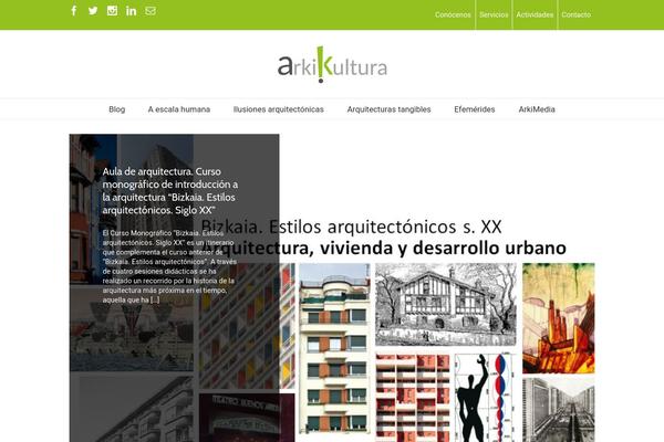 arkikultura.com site used Avada Child Theme