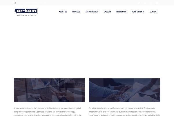 Apm theme site design template sample