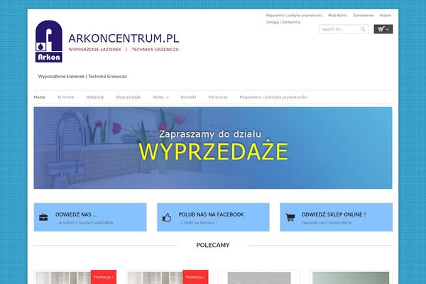 arkoncentrum.pl site used Cheope