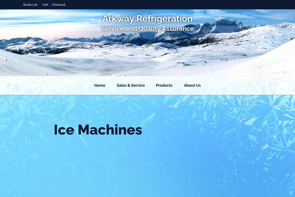 arkwayrefrigeration.ie site used Upstar