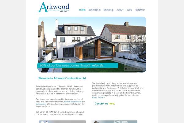 arkwood.ie site used Arkwood