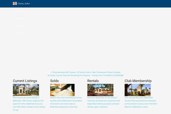 Site using Redux-framework plugin