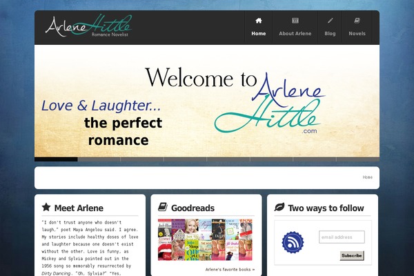 arlenehittle.com site used Memento-2