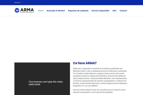 arma.org.ro site used Arma-child