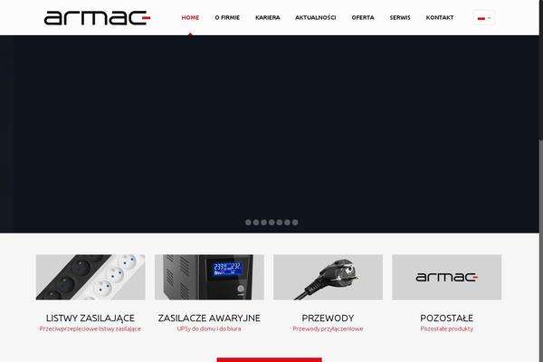 armac.pl site used Armac