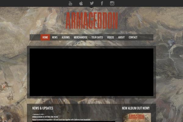 armageddonband.com site used Armageddon