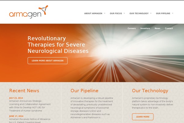 armagen.com site used Armagen-wp