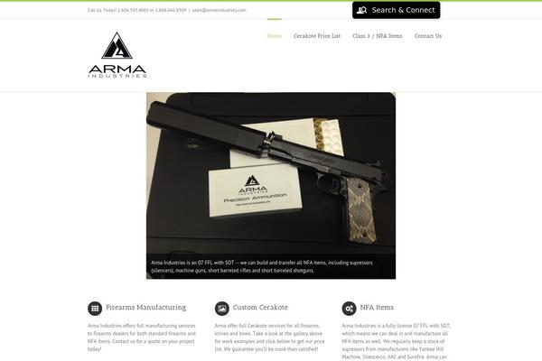Avada theme site design template sample