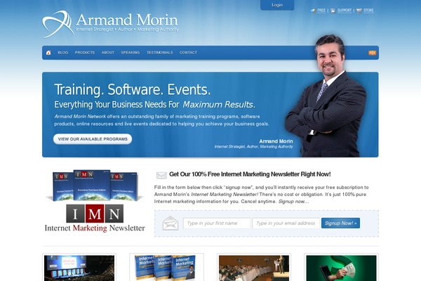 armandmorin theme websites examples