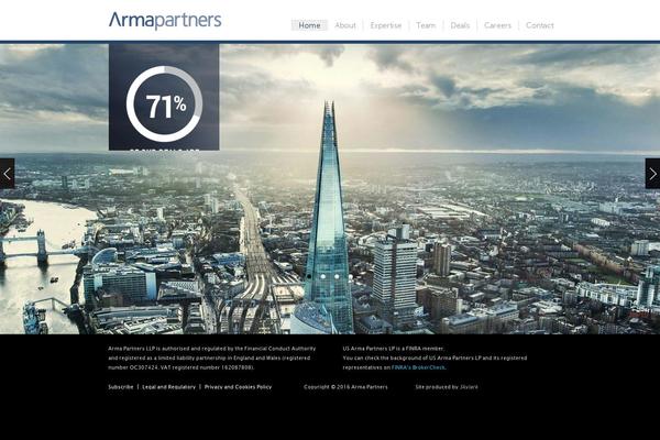 arma theme websites examples