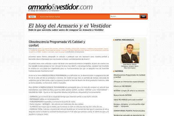 armarioyvestidor.com site used Orangy