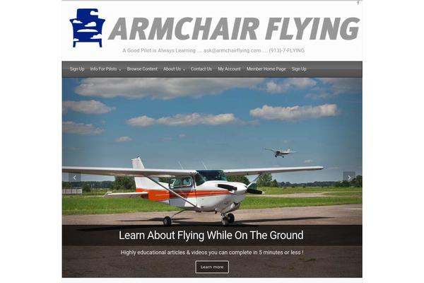 armchairflying.com site used evolve