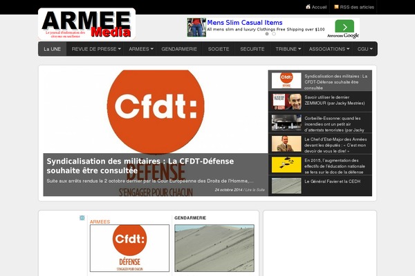 armee-media.com site used Snapwire