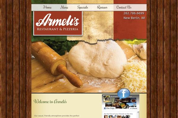 armelisrestaurant.com site used Armelis