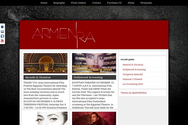 armenra.com site used Influx