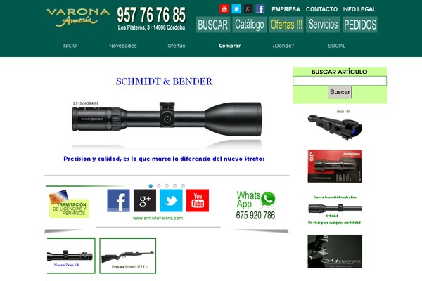 armeriavarona.com site used Fersoft