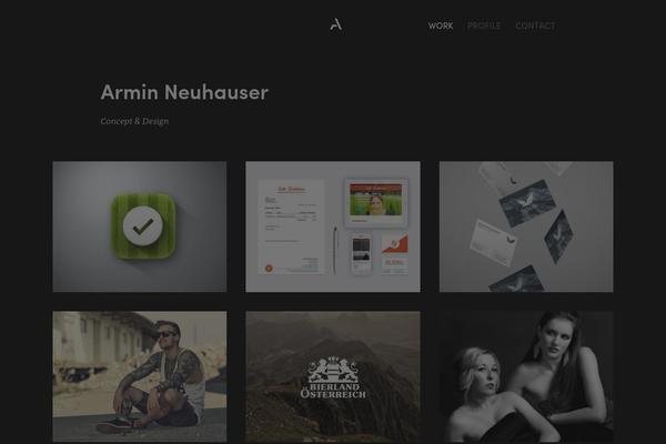 arminneuhauser.at site used Arminneuhauser_dark