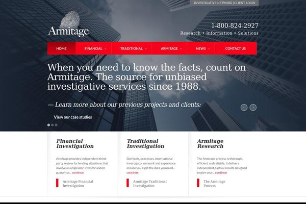 armitageresearch.com site used Armetige