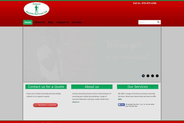 Whitelight theme site design template sample