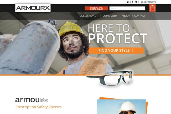 armourxsafety.com site used Armourx